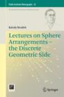 Lectures on Sphere Arrangements - the Discrete Geometric Side - eBook