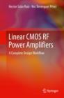 Linear CMOS RF Power Amplifiers : A Complete Design Workflow - eBook