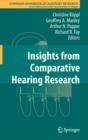 Insights from Comparative Hearing Research - Book