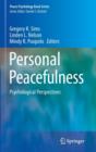 Personal Peacefulness : Psychological Perspectives - Book