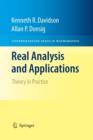 Real Analysis and Applications : Theory in Practice - Book