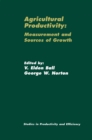 Agricultural Productivity : Measurement and Sources of Growth - eBook