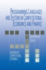 Programming Languages and Systems in Computational Economics and Finance - eBook