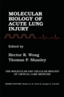 Molecular Biology of Acute Lung Injury - eBook