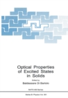 Optical Properties of Excited States in Solids - eBook