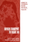 Oxygen Transport to Tissue XIII - eBook