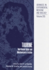 Taurine : Nutritional Value and Mechanisms of Action - eBook