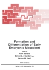Formation and Differentiation of Early Embryonic Mesoderm - eBook