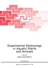 Experimental Embryology in Aquatic Plants and Animals - eBook