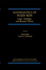 Mathematics of Fuzzy Sets : Logic, Topology, and Measure Theory - eBook