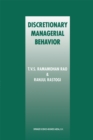 Discretionary Managerial Behavior - eBook