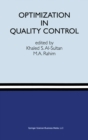 Optimization in Quality Control - eBook