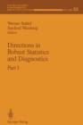 Directions in Robust Statistics and Diagnostics : Part I - Book