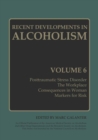 Recent Developments in Alcoholism : Volume 6 - eBook