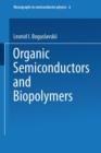 Organic Semiconductors and Biopolymers - Book