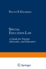 Special Education Law : A Guide for Parents, Advocates, and Educators - eBook