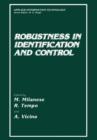 Robustness in Identification and Control - Book