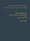 Silicon Nitride for Microelectronic Applications : Part 2 Applications and Devices - eBook