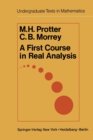 A First Course in Real Analysis - Book