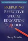 Preparing Effective Special Education Teachers - Book