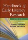 Handbook of Early Literacy Research, Volume 3 - Book