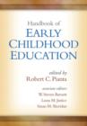 Handbook of Early Childhood Education - Book