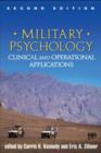 Military Psychology : Clinical and Operational Applications - Book