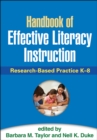 Handbook of Effective Literacy Instruction : Research-Based Practice K-8 - eBook