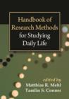 Handbook of Research Methods for Studying Daily Life - Book