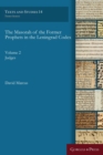 The Masorah of the Former Prophets in the Leningrad Codex : Vol. 2: Judges - Book