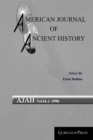 American Journal of Ancient History (Vol 14.1) - Book