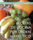Recetas de Cocina Por Orden Alfabetico - Book