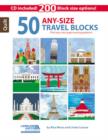 50 Any- Size Travel Quilt Blocks : Print Your Own Paper-Piecing Patterns! - Book