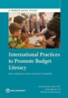 International practices to promote budget literacy : key findings and lessons learned - Book