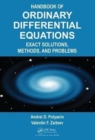 Handbook of Ordinary Differential Equations : Exact Solutions, Methods, and Problems - Book