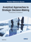 Analytical Approaches to Strategic Decision-Making : Interdisciplinary Considerations - Book