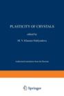 Plasticity of Crystals - Book