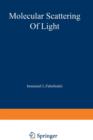 Molecular Scattering of Light - Book