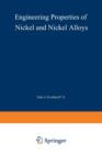 Engineering Properties of Nickel and Nickel Alloys - Book