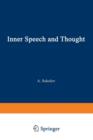 Inner Speech and Thought - Book