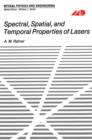 Spectral, Spatial, and Temporal Properties of Lasers - Book