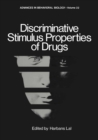 Discriminative Stimulus Properties of Drugs - eBook