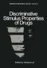 Discriminative Stimulus Properties of Drugs - Book
