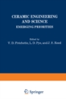Ceramic Engineering and Science : Emerging Priorities - eBook