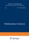 Mathematical Analysis - eBook