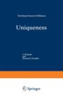Uniqueness : The Human Pursuit of Difference - Book
