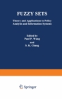 Fuzzy Sets : Theory and Applications to Policy Analysis and Information Systems - eBook