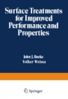 Surface Treatments for Improved Performance and Properties - eBook