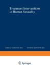 Treatment Interventions in Human Sexuality - Book