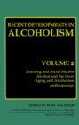 Recent Developments in Alcoholism : Volume 2 - eBook